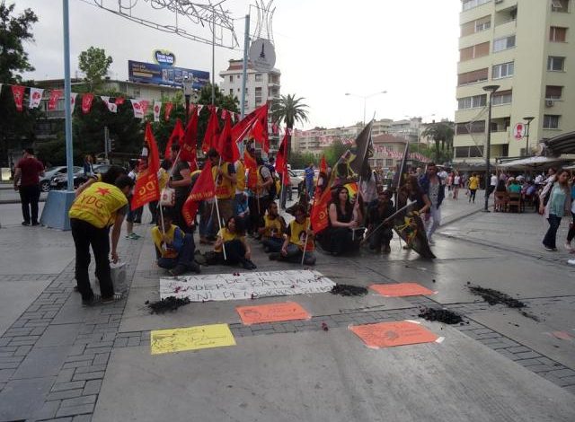 foto ydg soma için eylem