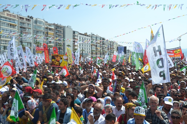 izmir hdp miting