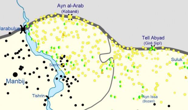 Özgür gelecek Şirin kasabası Kobane