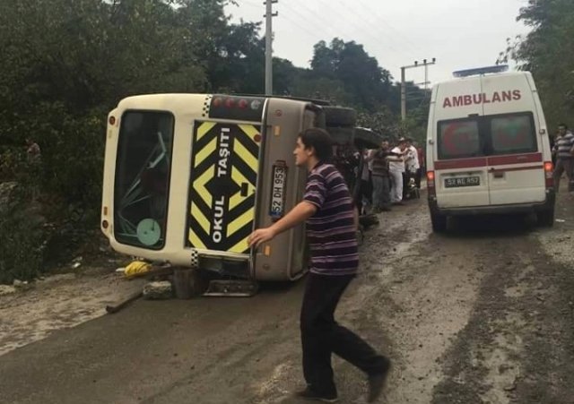 Fındık işçisi kaza