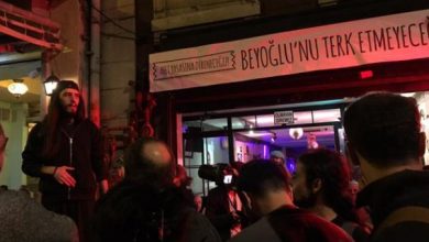 beyoglu esnafi afet yasasina karsi bulustu