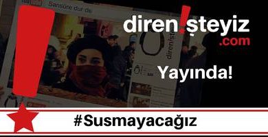 direnisteyiz site yayın yasağı