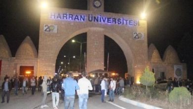 Harran üniversitesi öğrencilerinin ulaşım eylemi