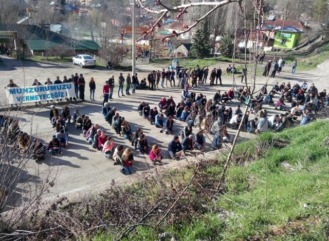 dersimde hes protestosu