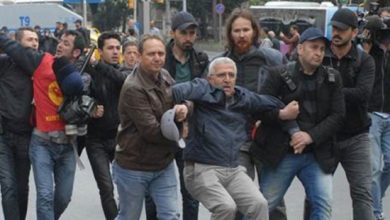 istanbulda 1 mayis toma ve biber gazı