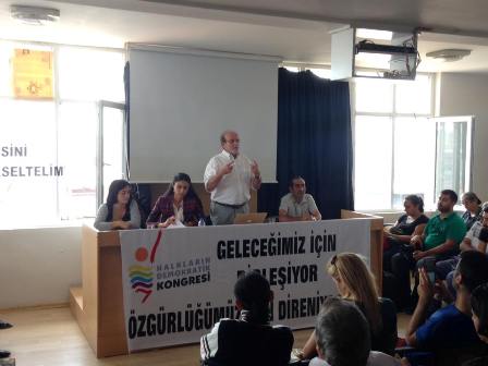 HDK İzmir İl meclisi toplantısı 2