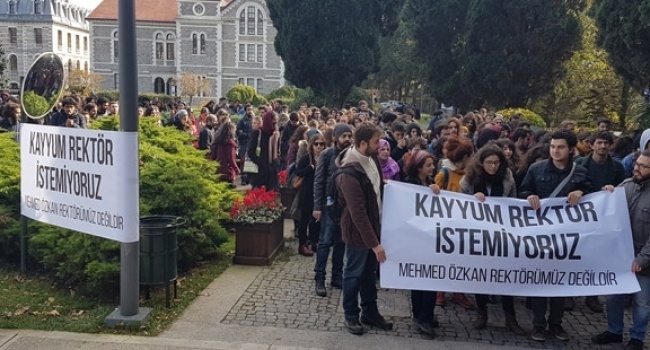 bogazici nde kayyim rektor istemiyoruz eylemi 80114 59d5eb094fedf