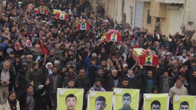 Efrîn Direnişi şehitleri görkemli törenle toprağa verildi